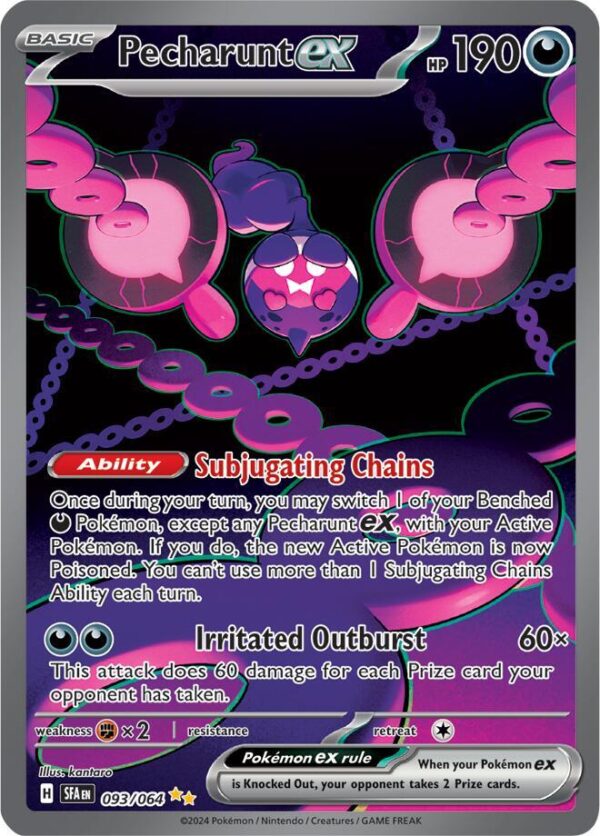 Pecharunt ex 093/064 Holofoil SV: Shrouded Fable