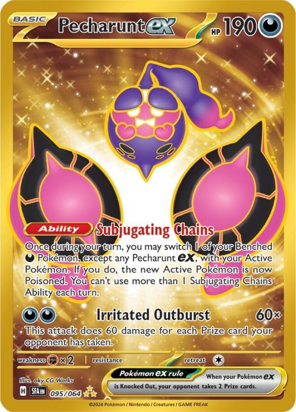 Pecharunt ex 095/064 Holofoil SV: Shrouded Fable Pecharunt ex 095/064 Holofoil SV: Shrouded Fable