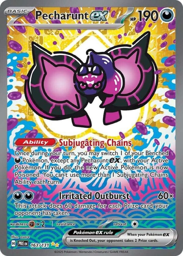 Pecharunt ex 163/131 Holofoil SV: Prismatic Evolutions