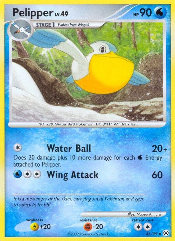 Pelipper (45) 45/99 Reverse Holofoil Arceus Pelipper (45) 45/99 Reverse Holofoil Arceus