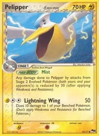 Pelipper (Delta Species) | 014/017 | Holofoil | POP Series 5