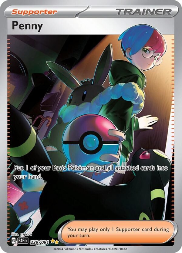 Penny 239/091 Holofoil SV: Paldean Fates