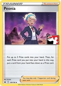 Peonia | 149/198 | Normal | Prize Pack Series Cards