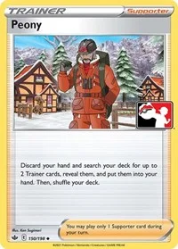 Peony | 150/198 | Normal | Prize Pack Series Cards