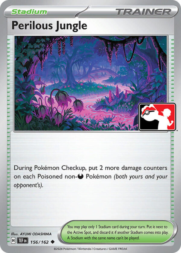 Perilous Jungle 156/162 Holofoil Prize Pack Series Cards