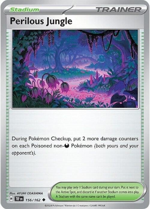 Perilous Jungle 156/162 Reverse Holofoil SV05: Temporal Forces