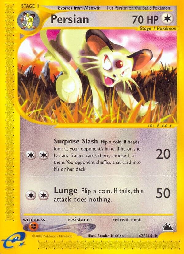 Persian 042/144 Reverse Holofoil Skyridge