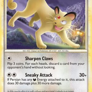 Persian 27/123 Reverse Holofoil HeartGold SoulSilver Persian 27/123 Reverse Holofoil HeartGold SoulSilver