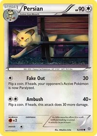 Persian | 62/98 | Reverse Holofoil | XY - Ancient Origins