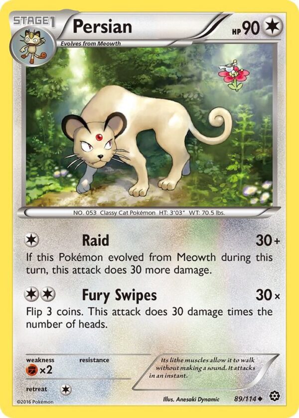 Persian 89/114 Normal XY – Steam Siege