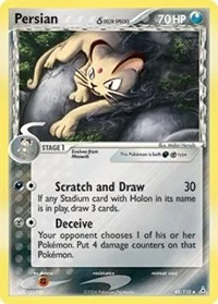 Persian (Delta Species) | 48/110 | Reverse Holofoil | Holon Phantoms