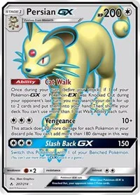 Persian GX (Full Art) | 207/214 | Holofoil | SM - Unbroken Bonds