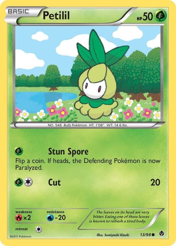 Petilil 13/98 Reverse Holofoil Emerging Powers Petilil 13/98 Reverse Holofoil Emerging Powers