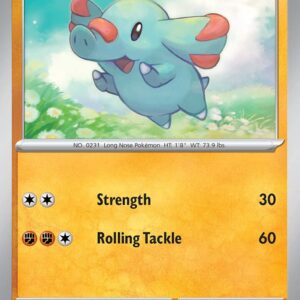 Phanpy 048/091 Normal SV: Paldean Fates