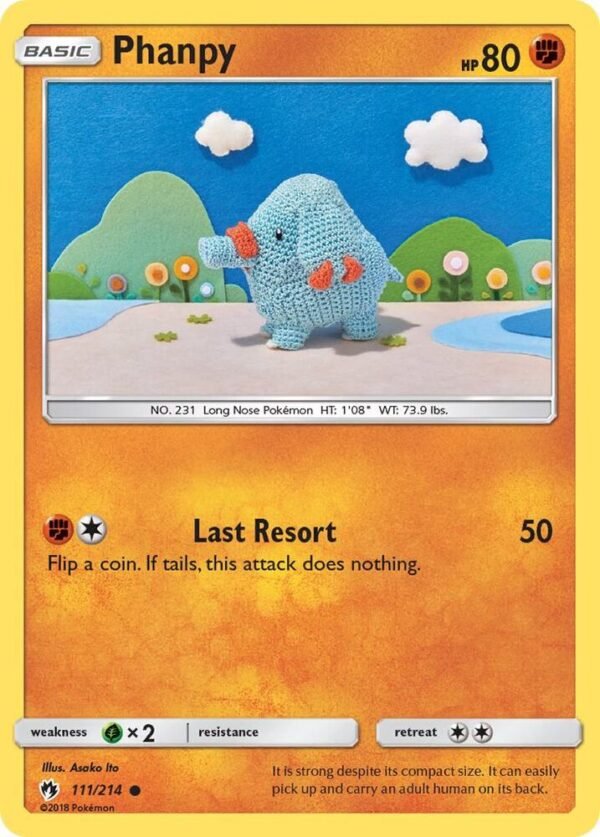 Phanpy 111/214 Normal SM – Lost Thunder