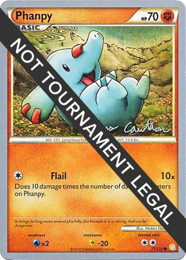 Phanpy 2011 (Ross Cawthon) 77/123 Normal World Championship Decks