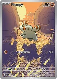 Phanpy | 205/191 | Holofoil | SV08: Surging Sparks
