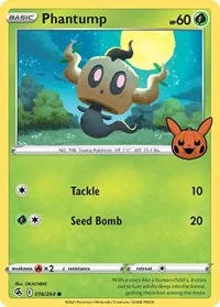 Phantump | 016/264 | Normal | Trick or Trade BOOster Bundle