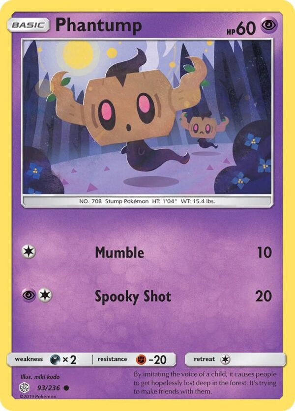 Phantump 93/236 Normal SM – Cosmic Eclipse Phantump 93/236 Normal SM – Cosmic Eclipse