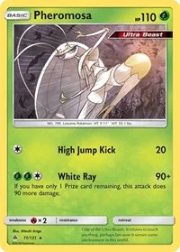 Pheromosa | 11/131 | Reverse Holofoil | SM - Forbidden Light