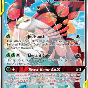 Pheromosa & Buzzwole GX (192) (Alternate Full Art) 192/214 Holofoil SM – Unbroken Bonds Pheromosa & Buzzwole GX (192) (Alternate Full Art) 192/214 Holofoil SM – Unbroken Bonds