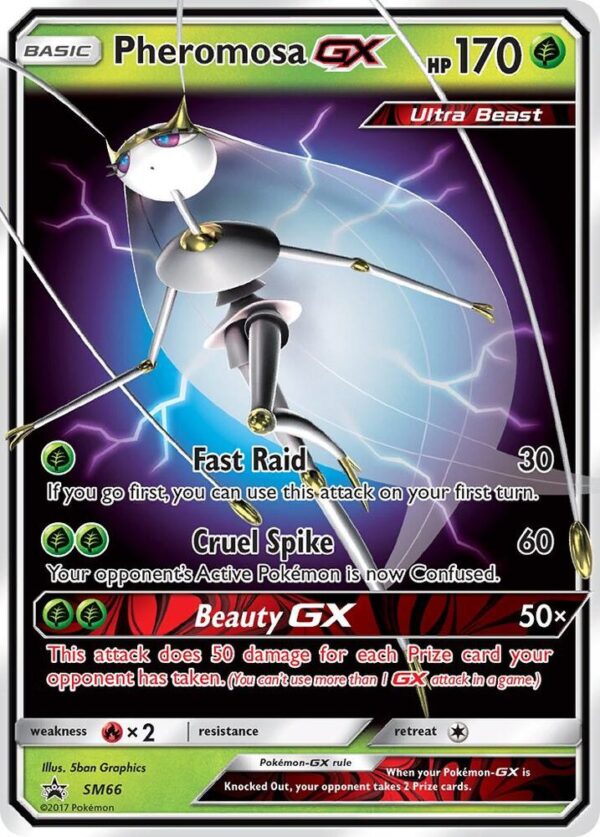 Pheromosa GX SM66 Holofoil SM Promos Pheromosa GX SM66 Holofoil SM Promos