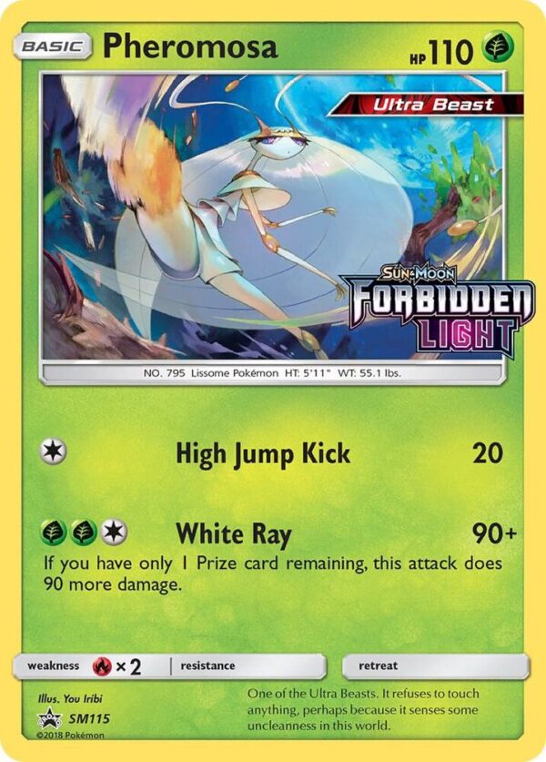 Pheromosa SM115 (Prerelease) Holofoil SM Promos Pheromosa SM115 (Prerelease) Holofoil SM Promos
