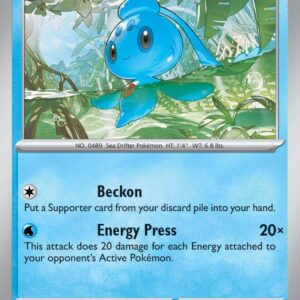 Phione 055/167 Reverse Holofoil SV06: Twilight Masquerade