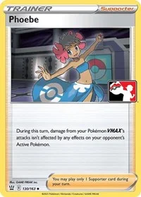 Phoebe | 130/163 | Normal | Prize Pack Series Cards