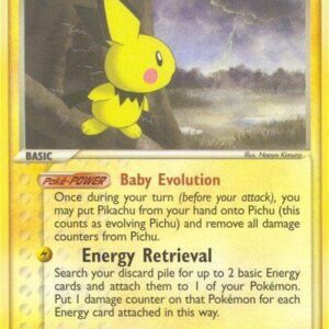 Pichu 20/100 Normal Sandstorm Pichu 20/100 Normal Sandstorm