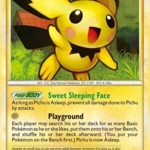 Pichu 28/123 Reverse Holofoil HeartGold SoulSilver