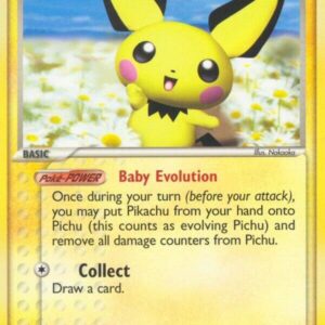 Pichu 59/106 Reverse Holofoil Emerald