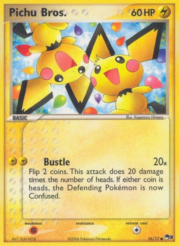 Pichu Bros. 016/017 Normal POP Series 3
