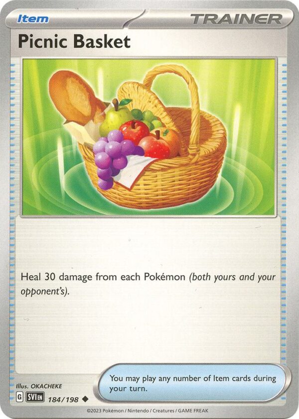 Picnic Basket 184/198 Reverse Holofoil SV01: Scarlet & Violet Base Set