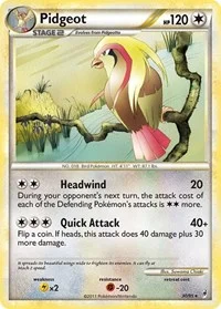 Pidgeot | 30/95 | Normal | Call of Legends