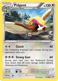 Pidgeot | 77/106 | Normal | XY - Flashfire