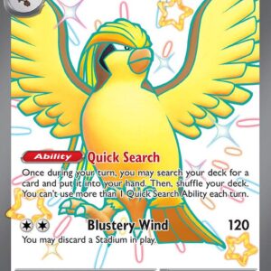 Pidgeot ex 221/091 Holofoil SV: Paldean Fates