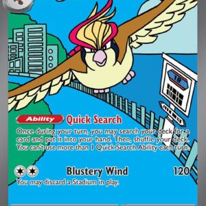 Pidgeot ex 225/197 Holofoil SV03: Obsidian Flames Pidgeot ex 225/197 Holofoil SV03: Obsidian Flames