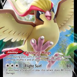 Pidgeot V 137/196 Holofoil SWSH11: Lost Origin Pidgeot V 137/196 Holofoil SWSH11: Lost Origin