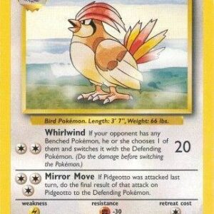 Pidgeotto 022/102 Normal Base Set Pidgeotto 022/102 Normal Base Set