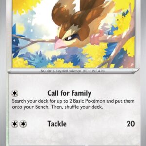 Pidgey 016/165 Normal SV: Scarlet & Violet 151
