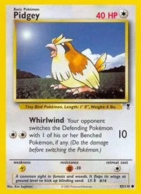 Pidgey | 085/110 | Reverse Holofoil | Legendary Collection