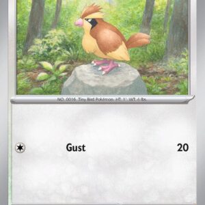 Pidgey 162/197 Reverse Holofoil SV03: Obsidian Flames