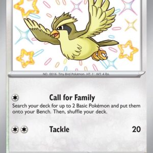 Pidgey 196/091 Holofoil SV: Paldean Fates Pidgey 196/091 Holofoil SV: Paldean Fates