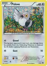 Pidove | 11/12 | 011/012 | Holofoil | McDonald's Promos 2011
