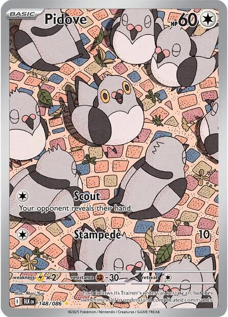 Pidove 148/086 Holofoil SV: Black Bolt Pidove 148/086 Holofoil SV: Black Bolt