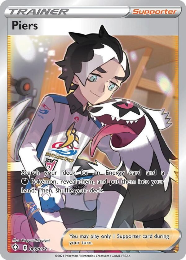 Piers (Full Art) 069/072 Holofoil Shining Fates Piers (Full Art) 069/072 Holofoil Shining Fates