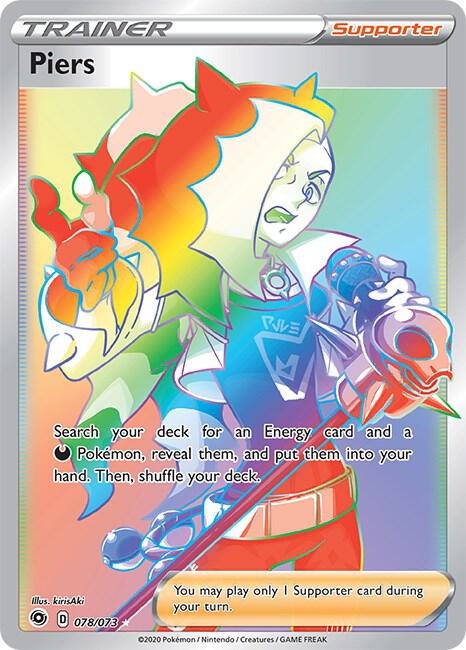 Piers (Secret) 78/73 Holofoil Champion’s Path