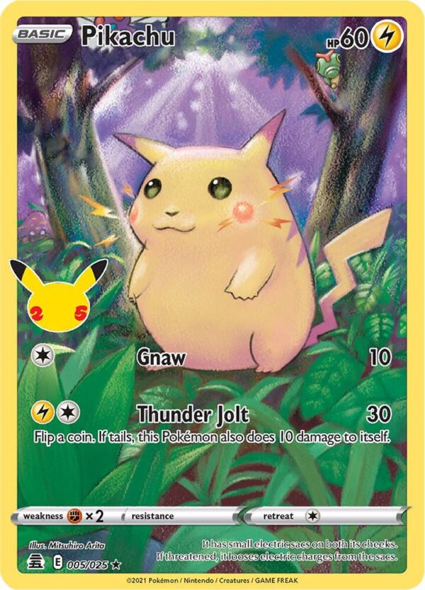 Pikachu 005/025 Holofoil Celebrations