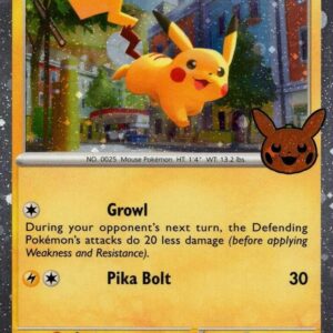 Pikachu 018/091 (Cosmos Holo) Holofoil Trick or Trade BOOster Bundle 2024